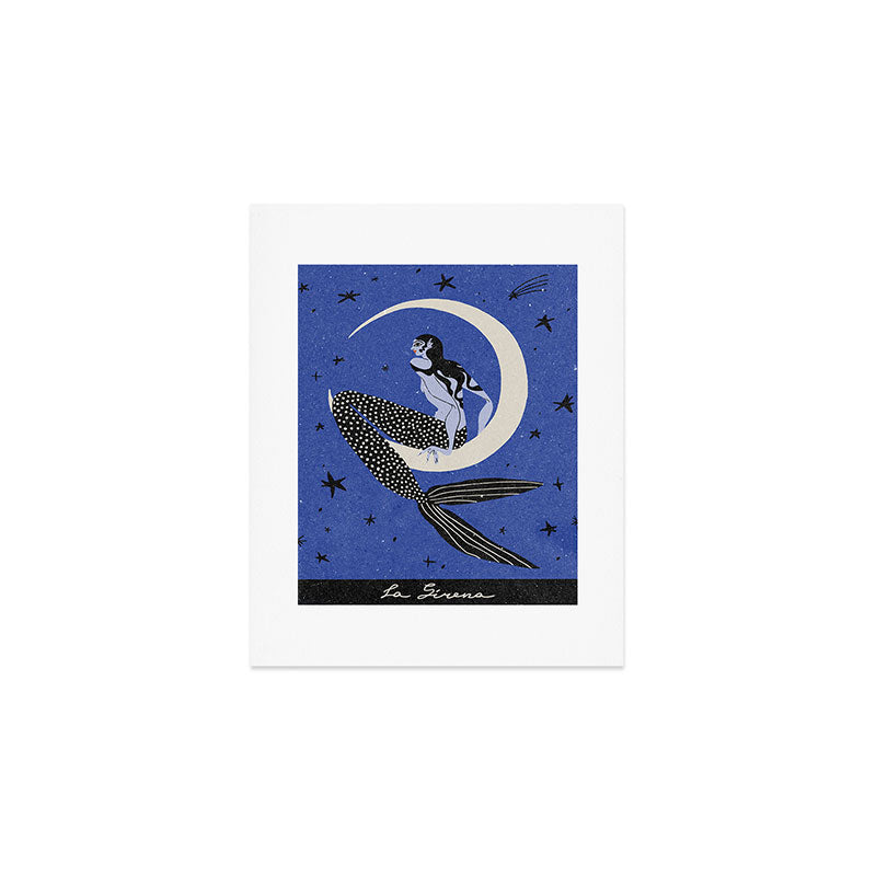 La Sirena Art Print Gallery Image 1