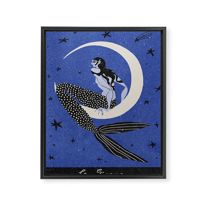 La Sirena Framed Canvas Print Gallery Image 1
