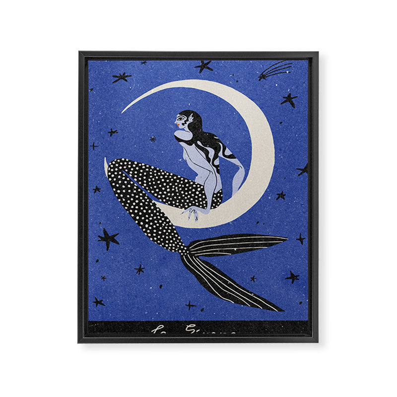 La Sirena Framed Canvas Print Gallery Image 6