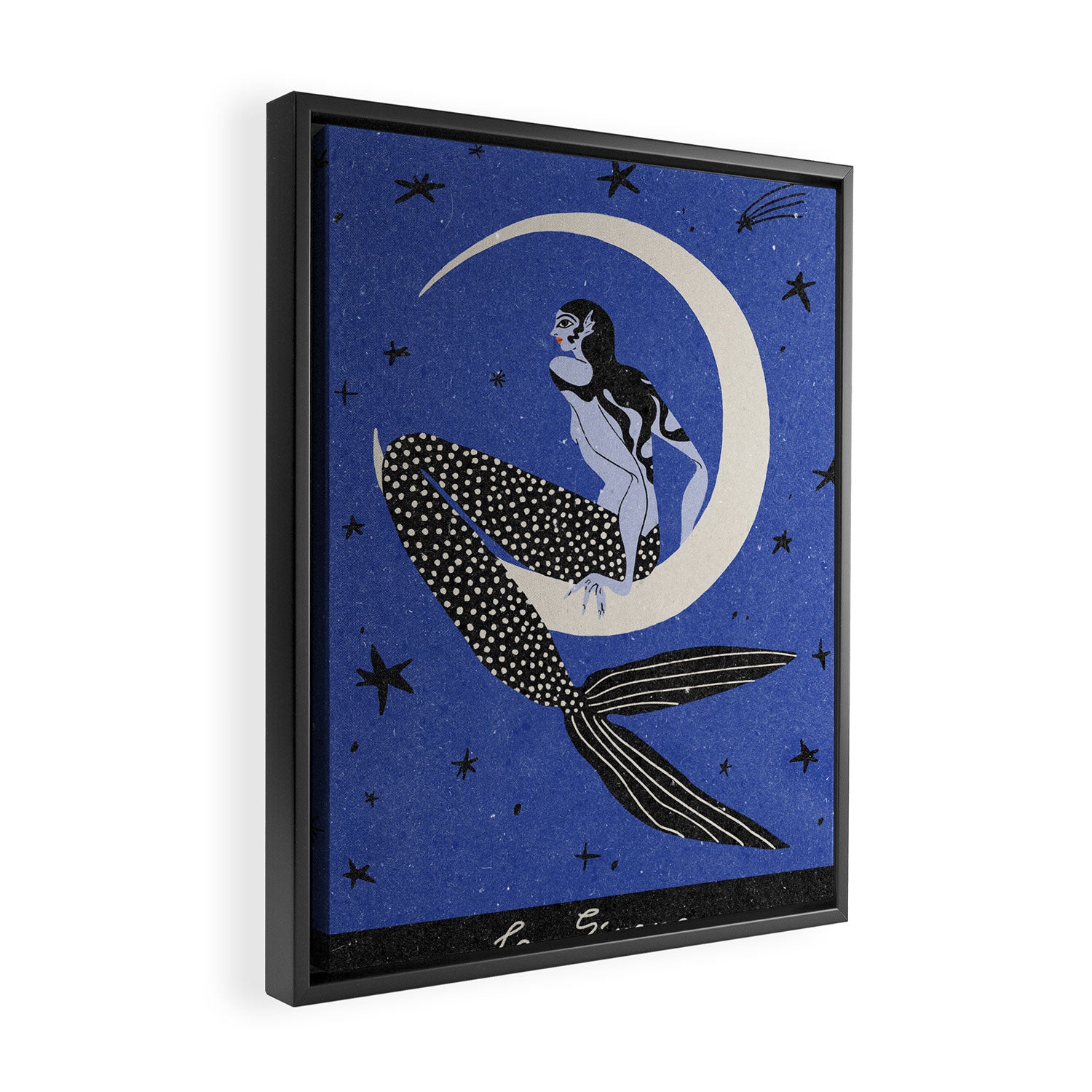 La Sirena Framed Canvas Print Gallery Image 2
