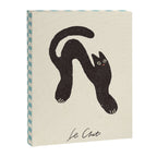 Le Chat. Funny cat illustration Canvas Print Gallery Image 6