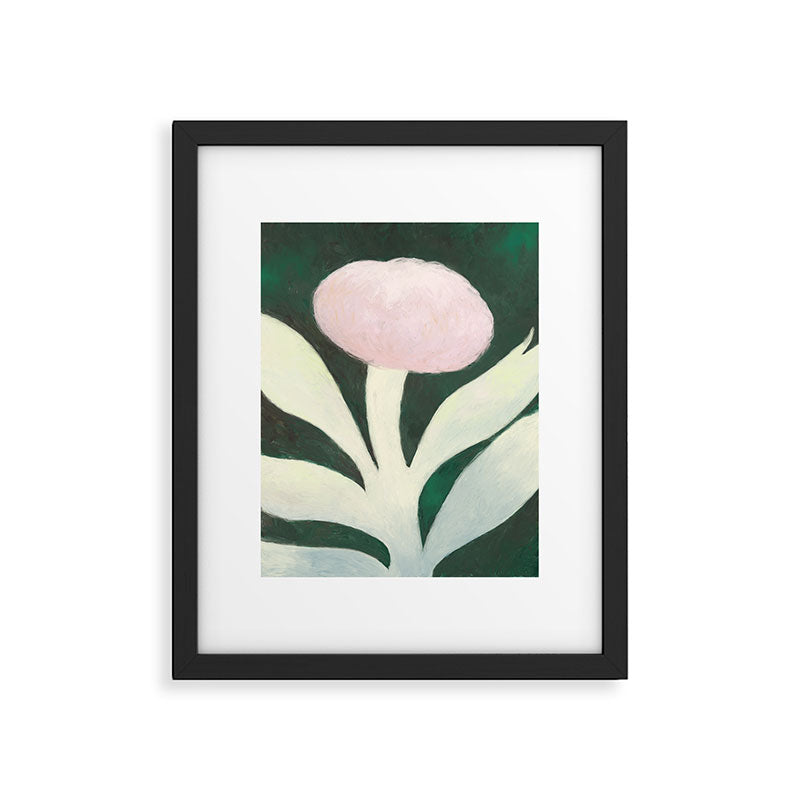 Moon flower Framed Art Print Gallery Image 5