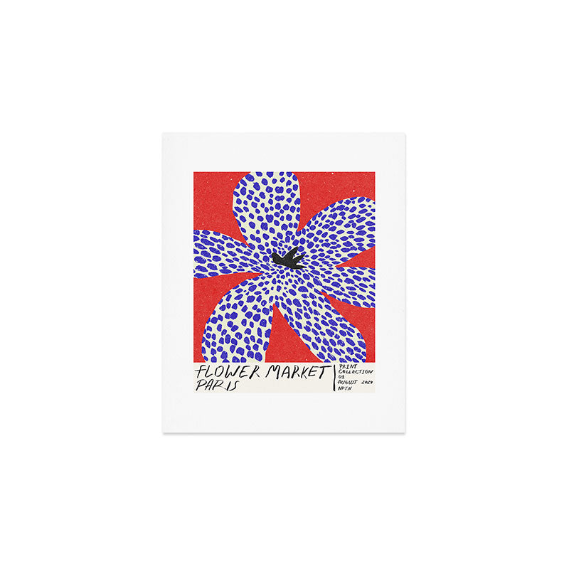 Paris Flower Market\ Modern art Art Print Gallery Image 1