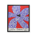 Paris Flower Market\ Modern art Framed Canvas Print Gallery Image 6