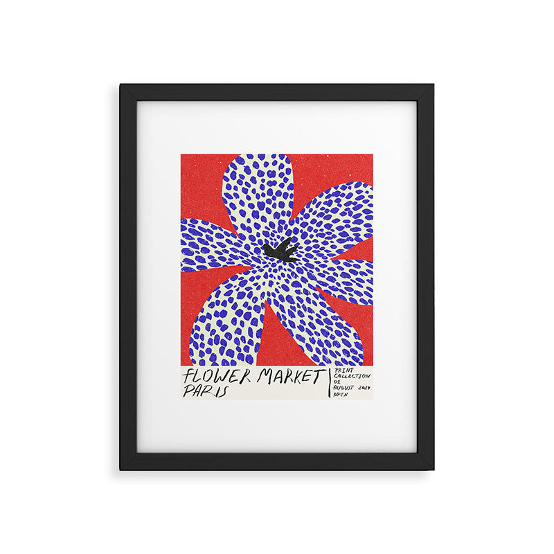 Paris Flower Market\ Modern art Framed Art Print Gallery Image 5