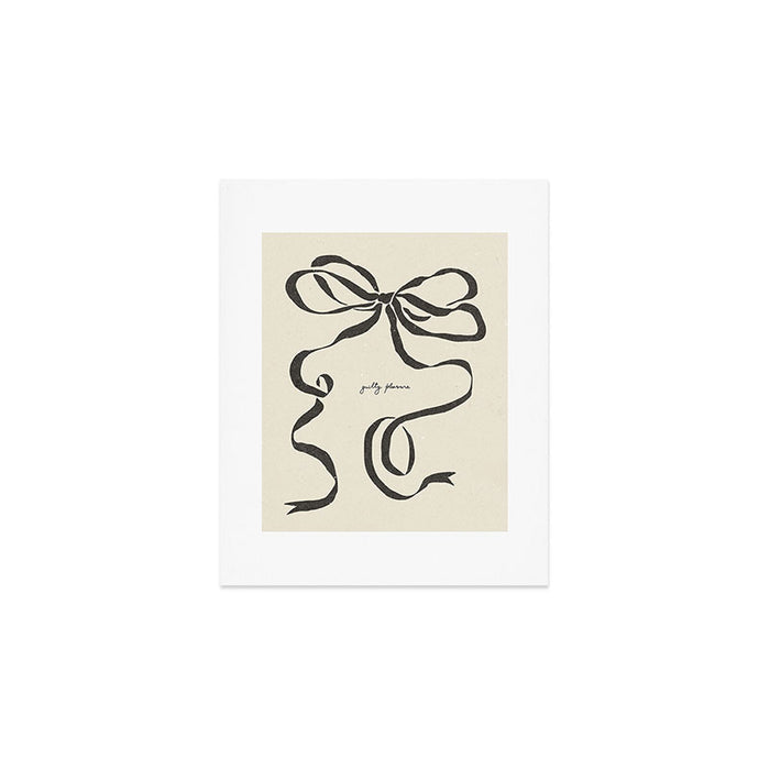 Ribbon bow Art Print Gallery Image 1