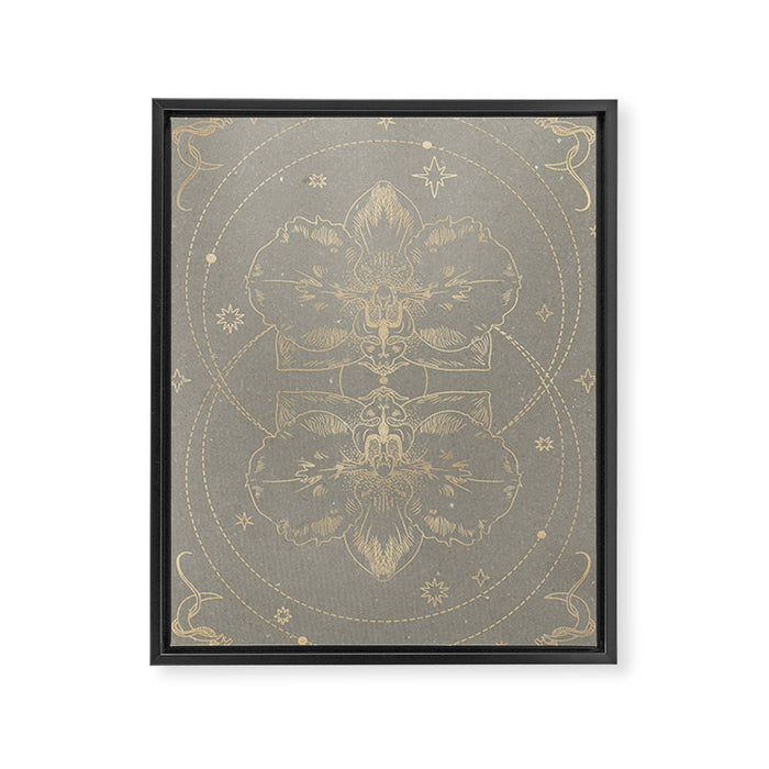 The mystical orchid 02 Framed Canvas Print Gallery Image 1