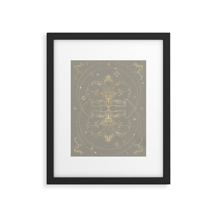 The mystical orchid 02 Framed Art Print Gallery Image 1