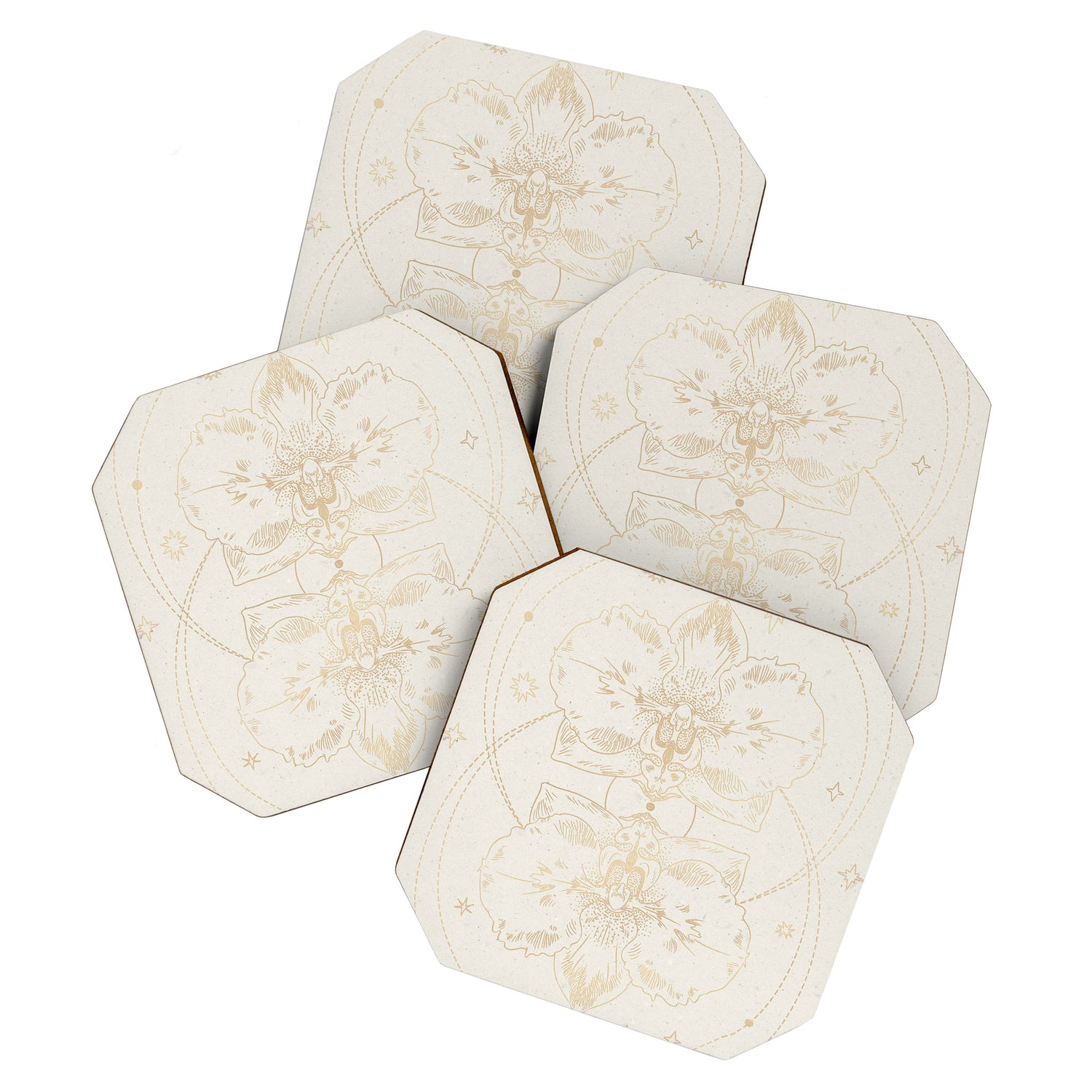 The mystical orchid 03 Coaster Gallery Image 1