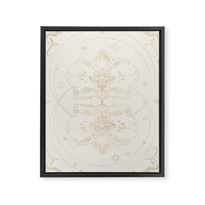 The mystical orchid 03 Framed Canvas Print Gallery Image 1