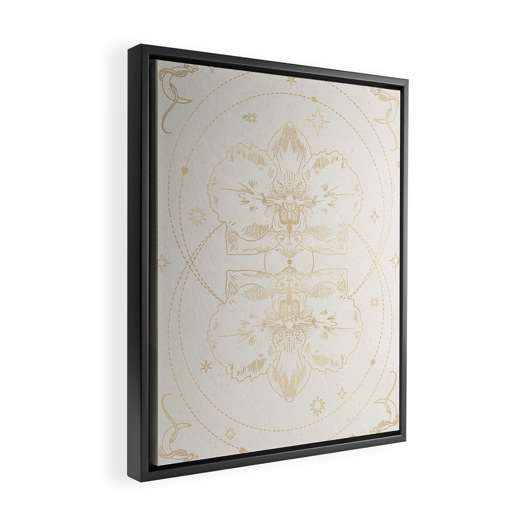 The mystical orchid 03 Framed Canvas Print Gallery Image 2