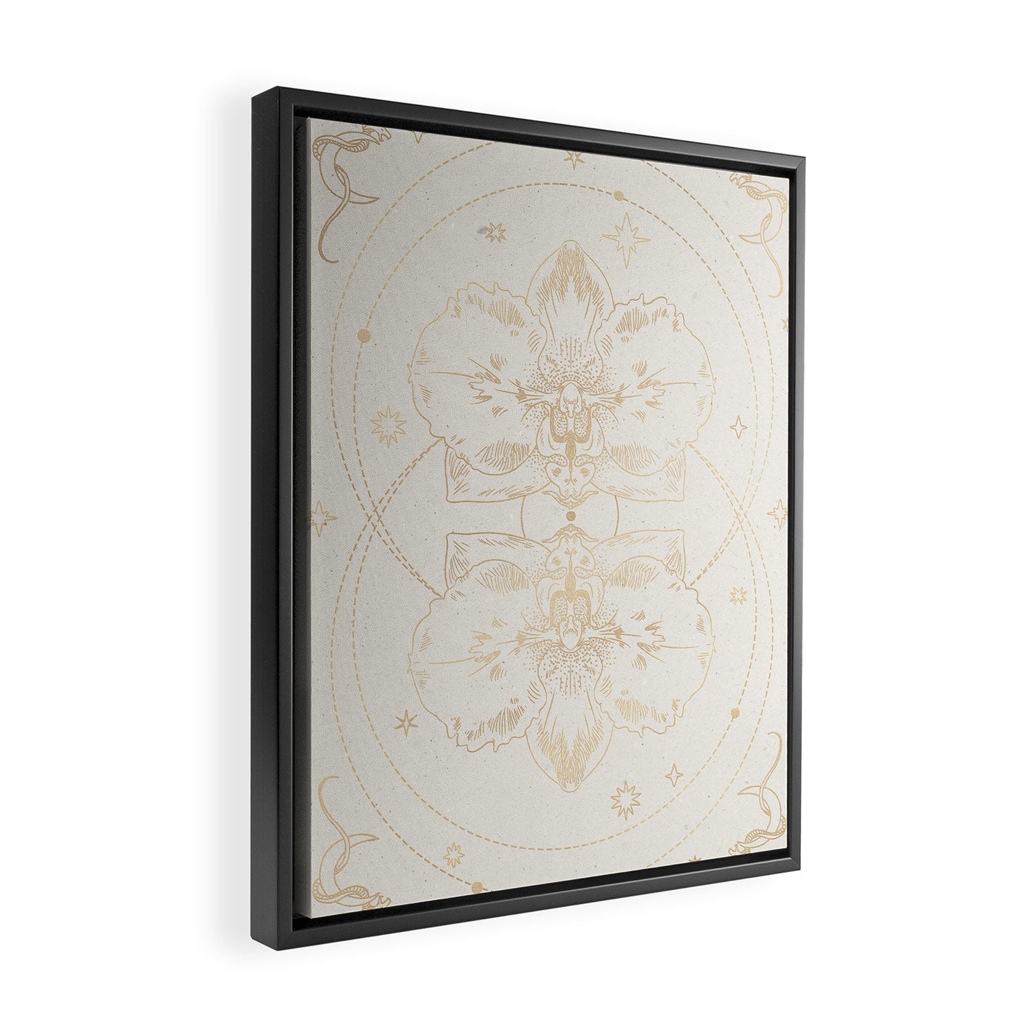 The mystical orchid 03 Framed Canvas Print Gallery Image 2