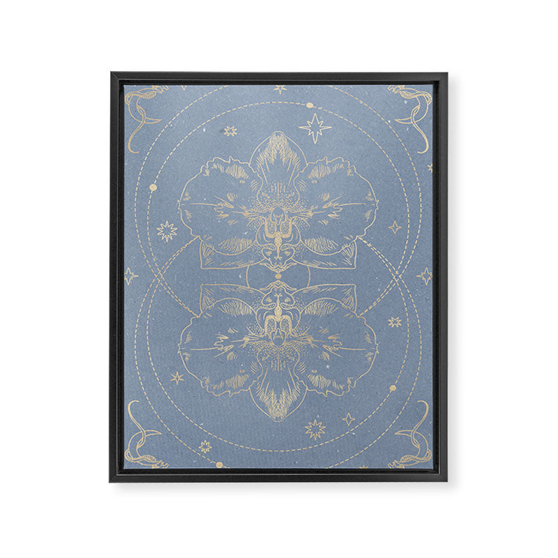 The mystical orchid  Framed Canvas Print Gallery Image 6