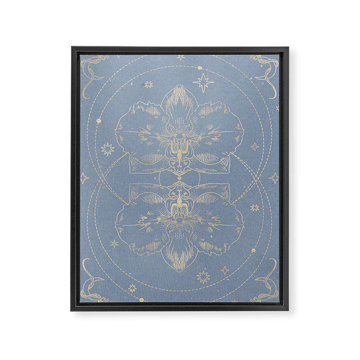 The mystical orchid  Framed Canvas Print Gallery Image 1