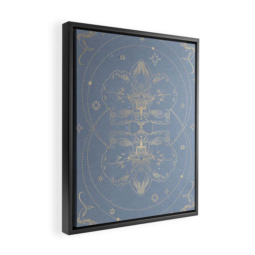 The mystical orchid  Framed Canvas Print Gallery Image 2
