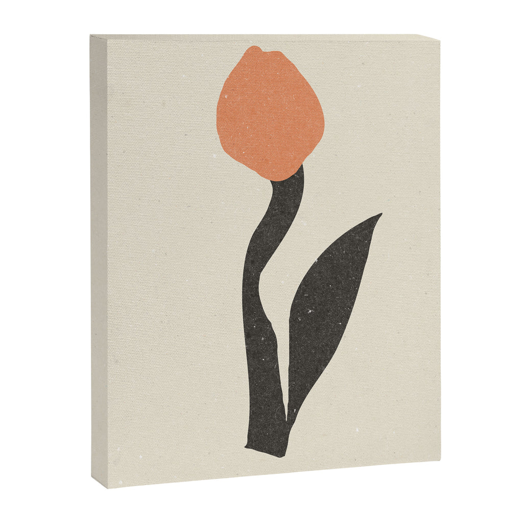Tulips. Modern flowers art 01 Canvas Print Gallery Image 6