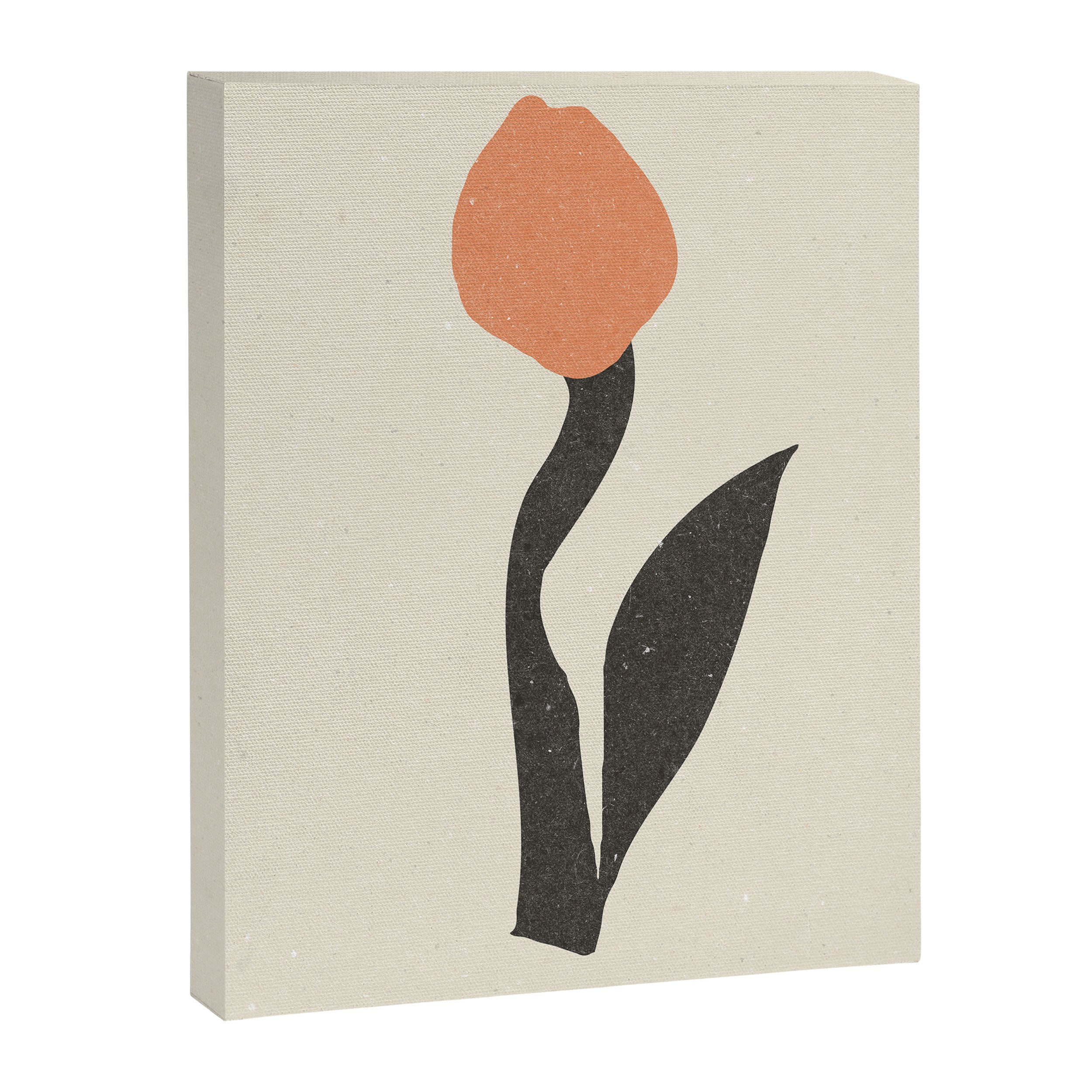 Tulips. Modern flowers art 01 Canvas Print Gallery Image 6