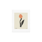 Tulips. Modern flowers art 01 Art Print Gallery Image 1