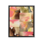 Watercolor Abstract composition 1 Framed Canvas Print Gallery Image 6