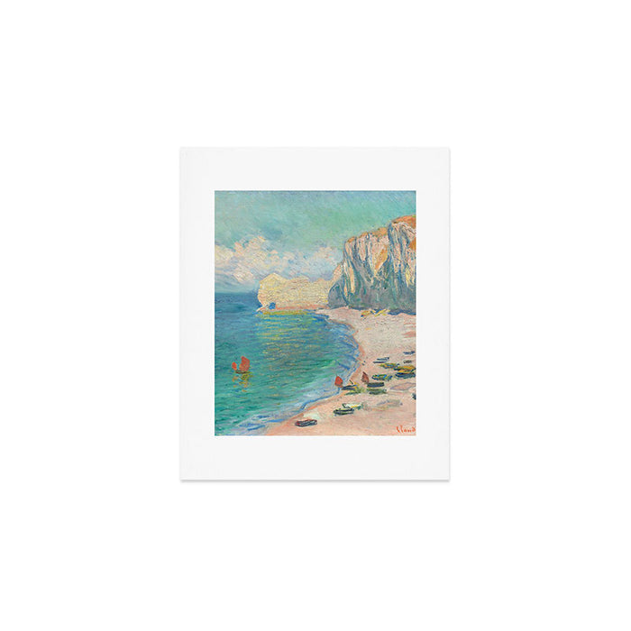 Claude Monet beach Art Print Gallery Image 1