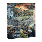Diego Rivera Murals of the National Palace II Canvas Print Gallery Image 6