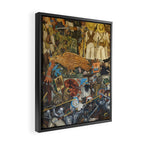 Diego Rivera Murals of the National Palace II Framed Canvas Print Gallery Image 2