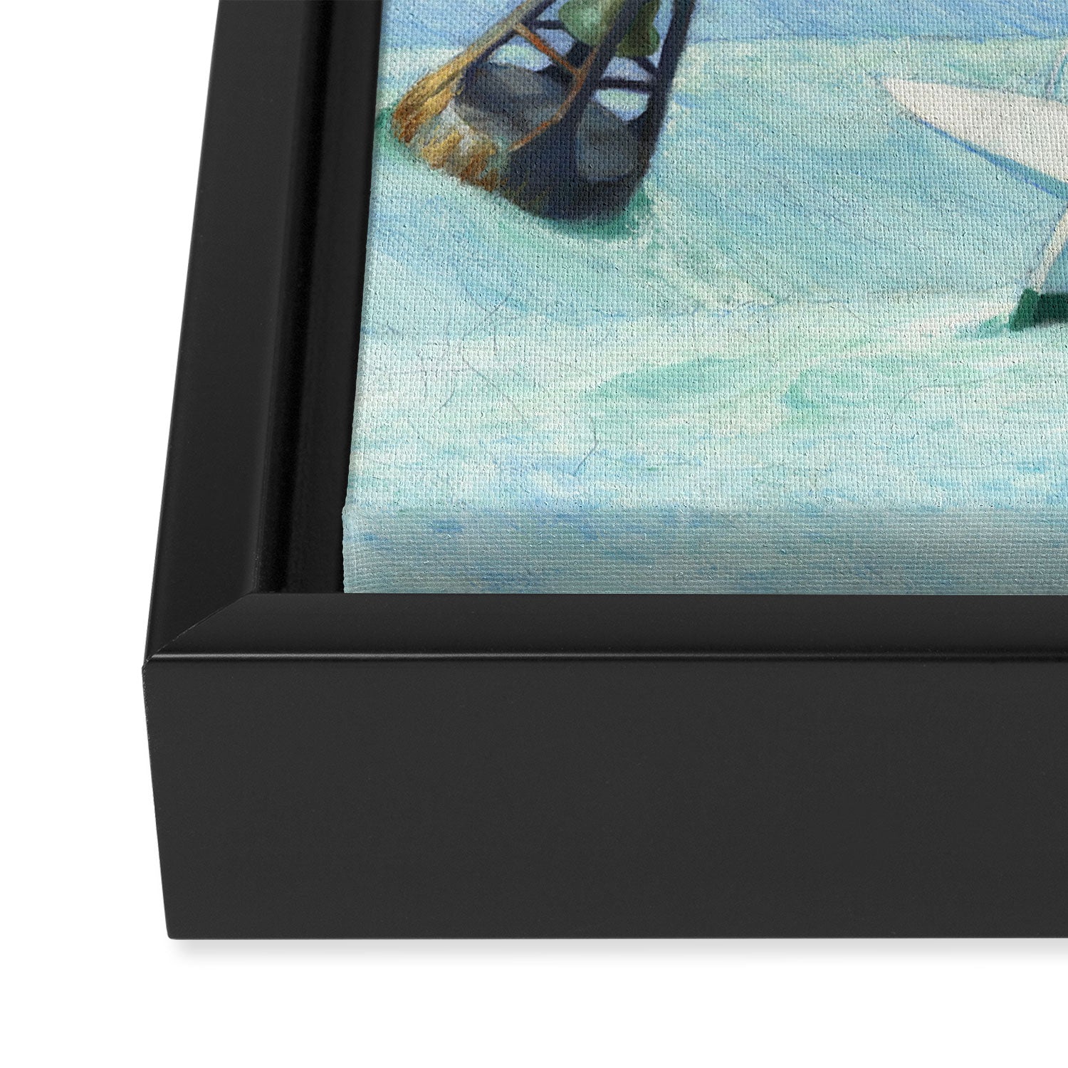 Edward Hopper Ground Swell 1939 Framed Canvas Print Gallery Image 3