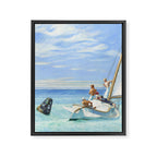 Edward Hopper Ground Swell 1939 Framed Canvas Print Gallery Image 6