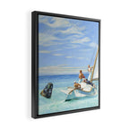 Edward Hopper Ground Swell 1939 Framed Canvas Print Gallery Image 2