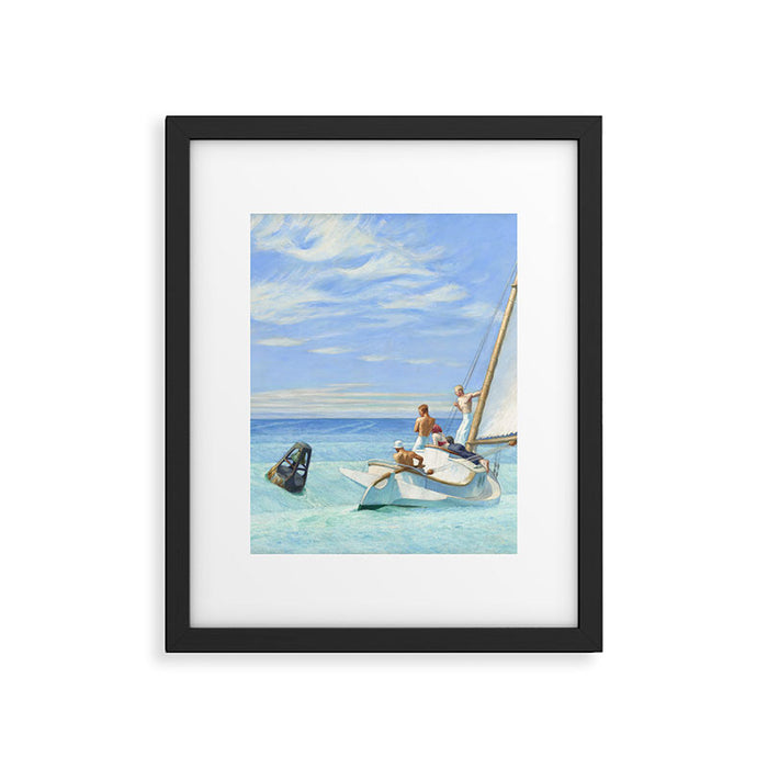 Edward Hopper Ground Swell 1939 Framed Art Print Gallery Image 1