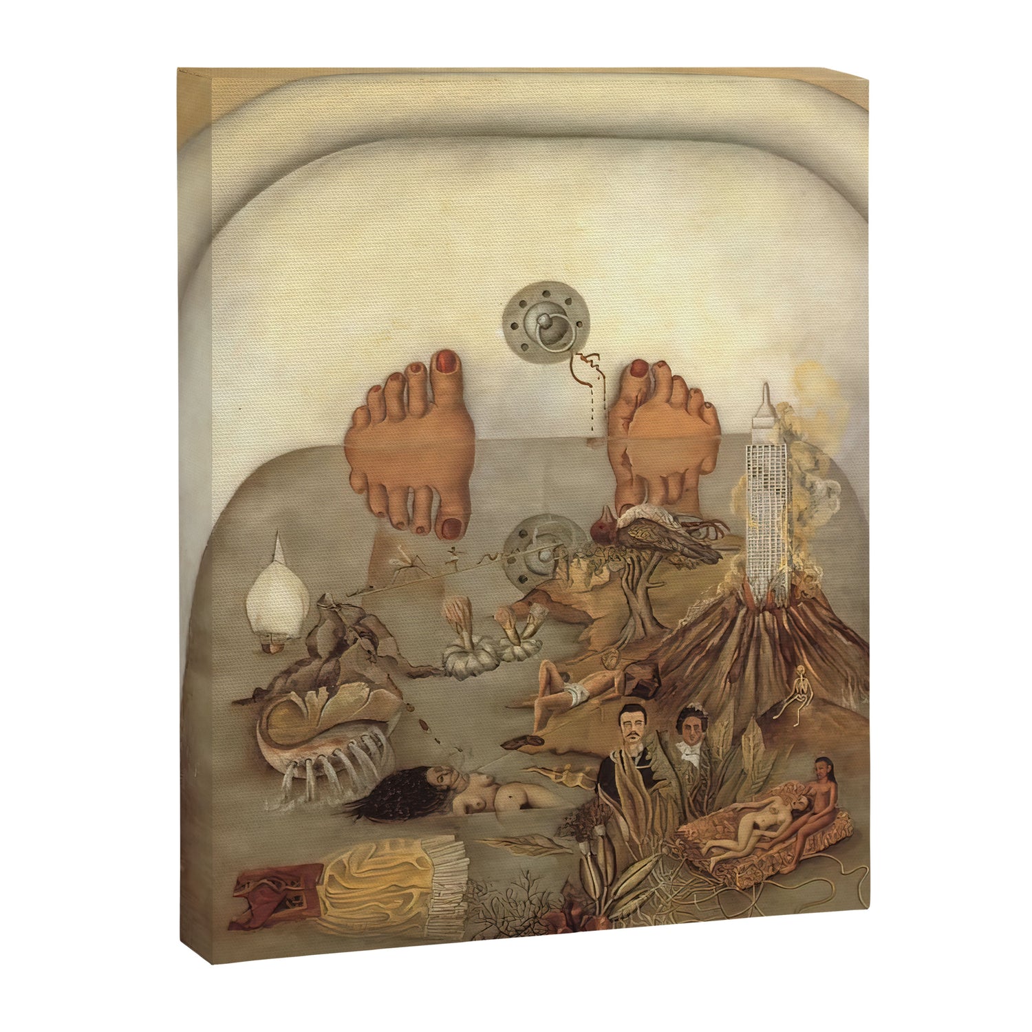 Frida Kahlo What the water gave me Canvas Print Gallery Image 3