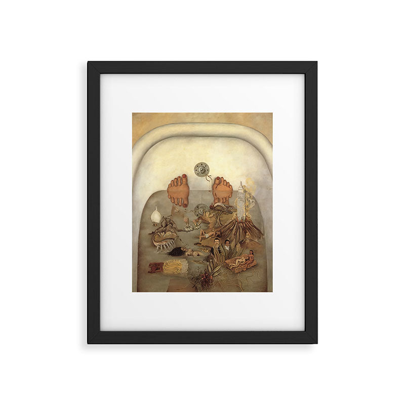 Frida Kahlo What the water gave me Framed Art Print Gallery Image 5
