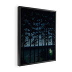 Harald Sohlberg  Fishermanâs Cottage Framed Canvas Print Gallery Image 2