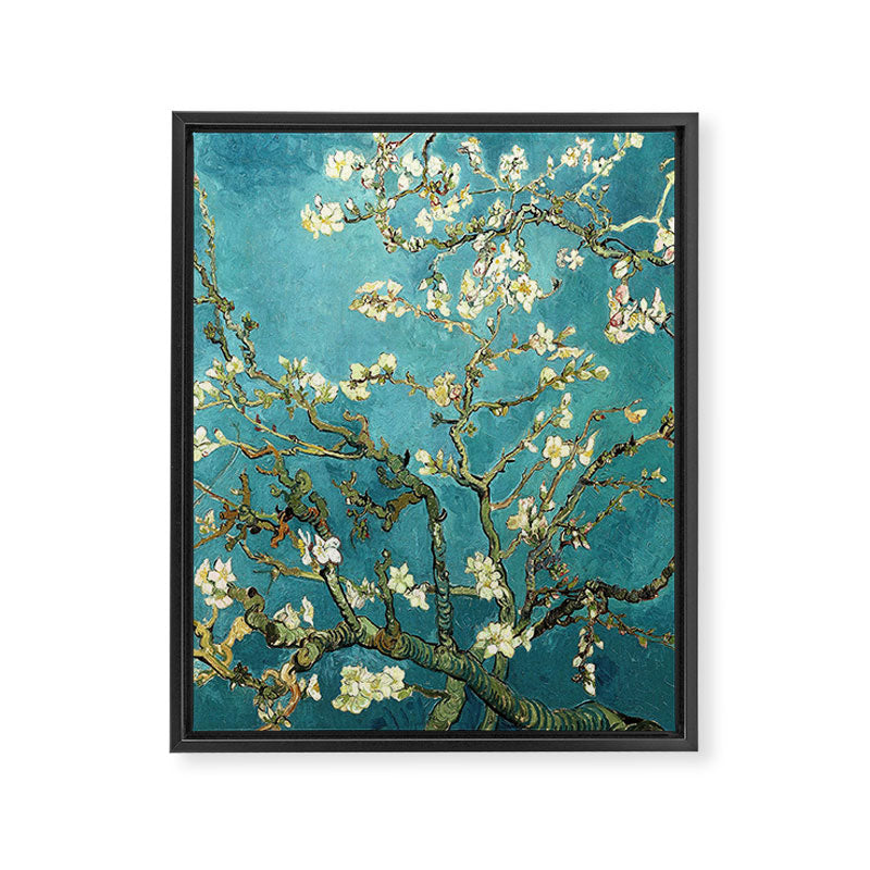 HD Vincent Van Gogh Almond Blossoms Framed Canvas Print Gallery Image 8