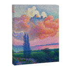 Henri Edmond Cross The Pink Cloud (1896) painting in high resolution  Canvas Print Gallery Image 8