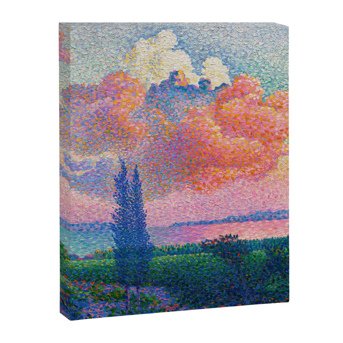 Henri Edmond Cross The Pink Cloud (1896) painting in high resolution  Canvas Print Gallery Image 1