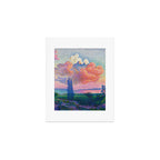 Henri Edmond Cross The Pink Cloud (1896) painting in high resolution  Art Print Gallery Image 1