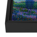 Henri Edmond Cross The Pink Cloud (1896) painting in high resolution  Framed Canvas Print Gallery Image 3