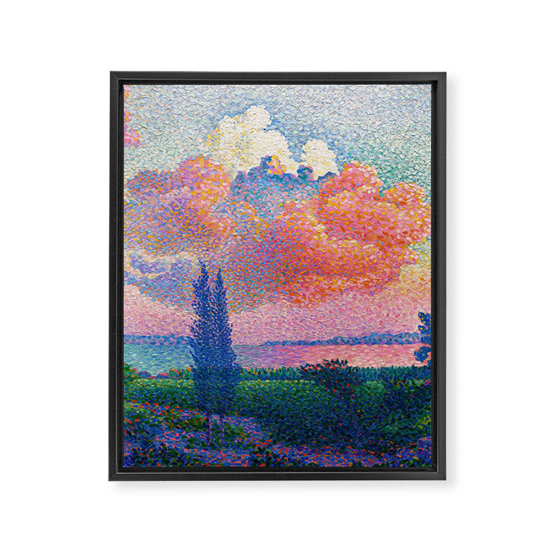 Henri Edmond Cross The Pink Cloud (1896) painting in high resolution  Framed Canvas Print Gallery Image 8