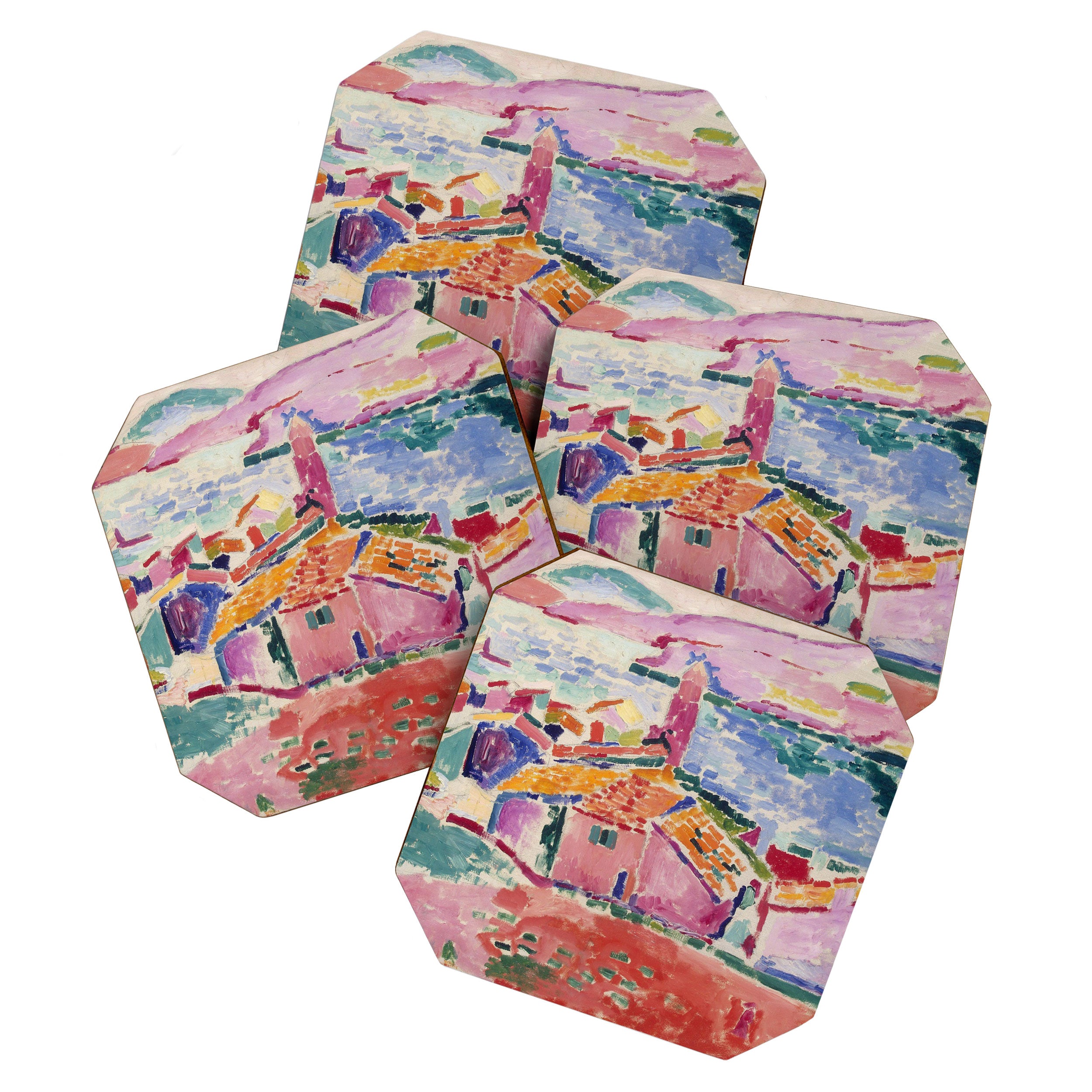 Henri matisse Landscape at Collioure Coaster Gallery Image 1