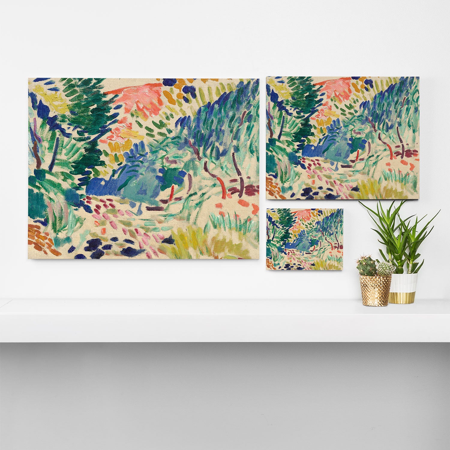 Henri Matisse Landscape at Collioure Canvas Print Gallery Image 3