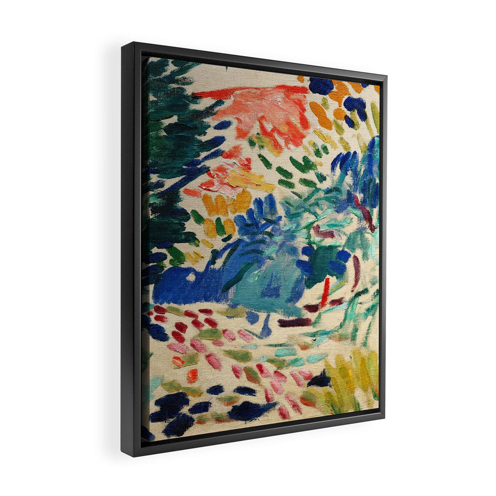 henri matisse landscape in collioure Framed Canvas Print Gallery Image 2