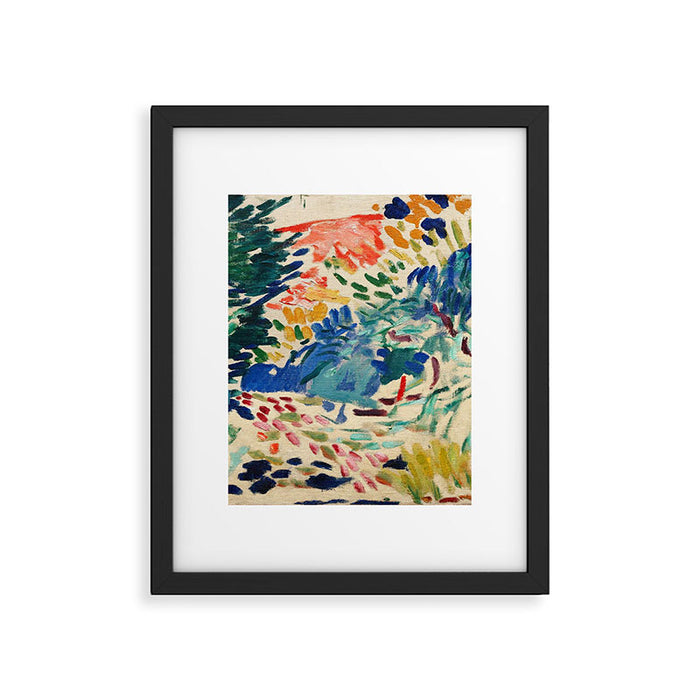 henri matisse landscape in collioure Framed Art Print Gallery Image 1