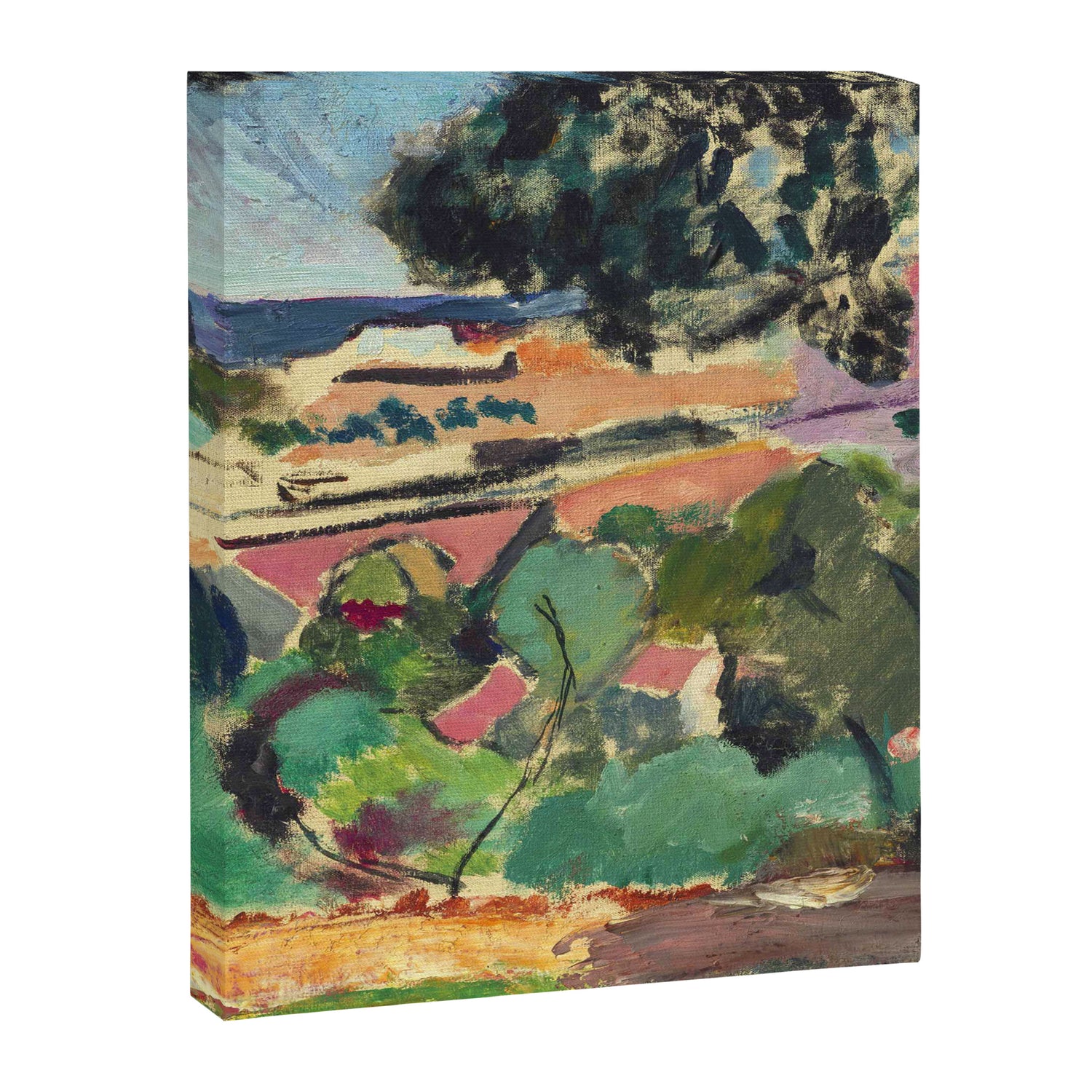 Henri matisse Landscape of Collioure Canvas Print Gallery Image 3