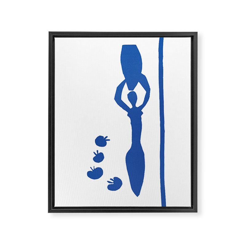 henri matisse woman with amphora and grenades Framed Canvas Print Gallery Image 6