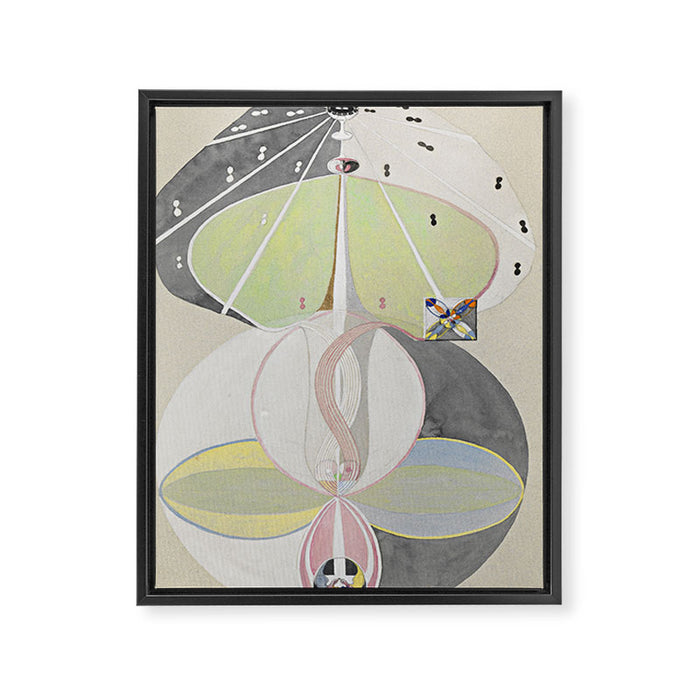 hilma af klint groupivthetenlargestno 7. Framed Canvas Print Gallery Image 1