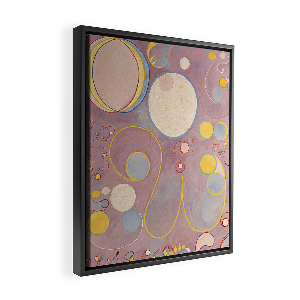 Hilma af Klint The Ten Largest No.7 Framed Canvas Print Gallery Image 2