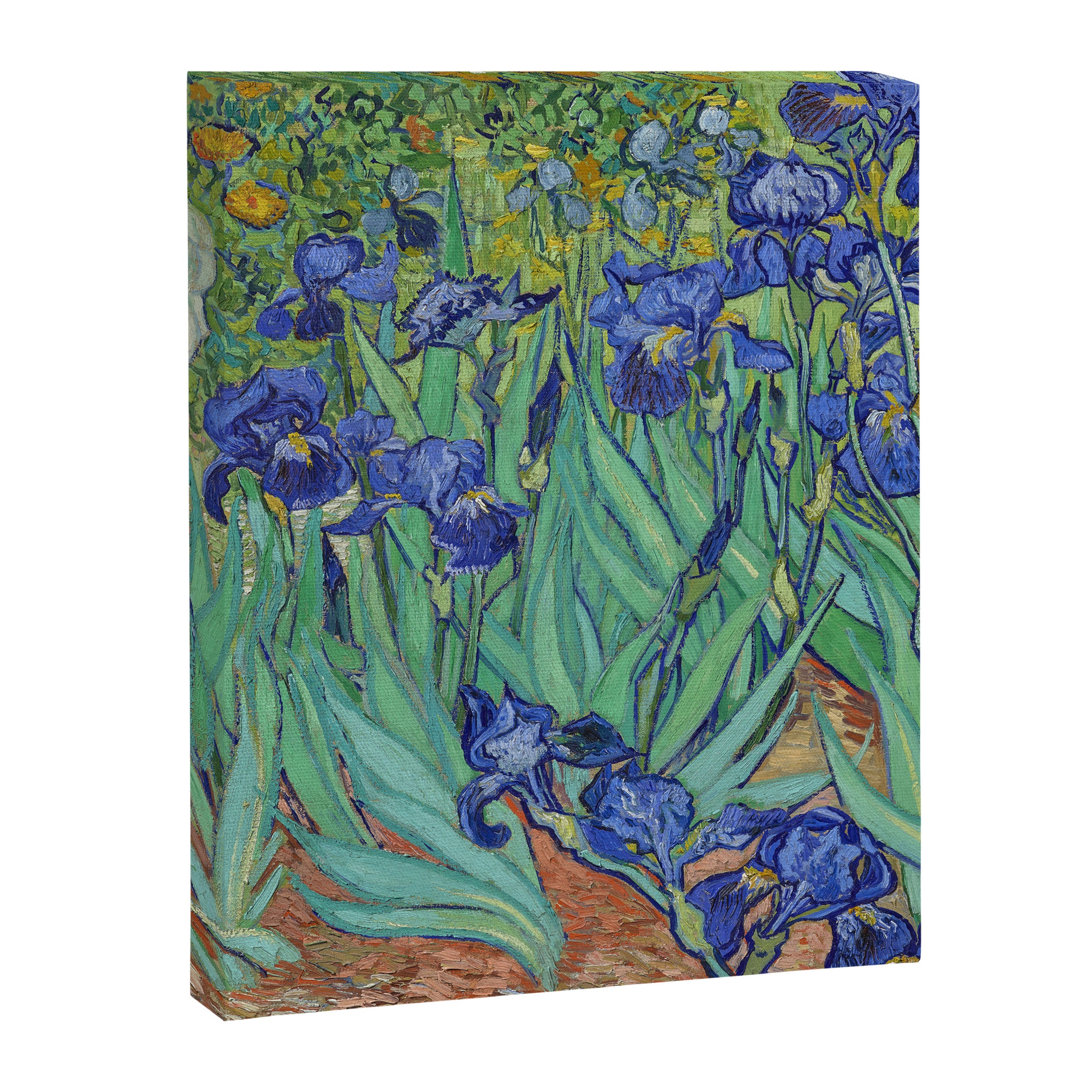 Iris (1889) by Vincent Van Gogh. Original from the J. Paul Getty Museum. Canvas Print Gallery Image 8