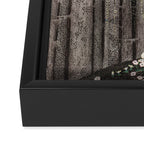 kay nielsen And then she lay on a little green patch in the midst of the gloomy thick wood Framed Canvas Print Gallery Image 3