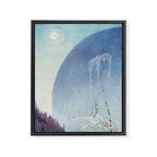 kay nielsen Well mind and hold tight by my shaggy coat and then there's nothing to fear said the Bea Framed Canvas Print Gallery Image 3
